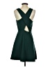 She + Sky Solid Green Cocktail Dress Size S - photo 2