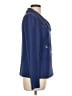 St. John Blue Wool Blazer Size 10 - photo 4