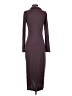 Ann Taylor LOFT Brown Casual Dress Size 2 - photo 2
