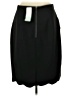 Brixon Ivy 100% Polyester Solid Black Formal Skirt Size S - photo 2