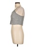 Shein 100% Polyester Silver Tank Top Size 12 - photo 5