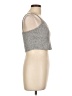 Shein 100% Polyester Silver Tank Top Size 12 - photo 4