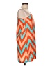 Kieu's 100% Polyester Chevron-herringbone Orange Cocktail Dress Size L - photo 4