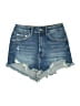 Zara Blue Denim Shorts Size 2 - photo 1