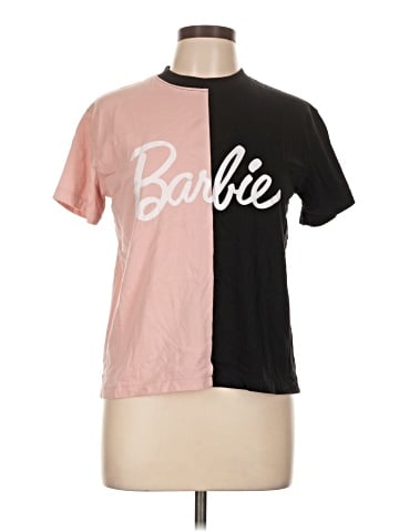 Missguided x Barbie Short Sleeve T-Shirt (view 1)