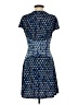 BCBGMAXAZRIA Argyle Blue Casual Dress Size S - photo 2