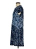 BCBGMAXAZRIA Argyle Blue Casual Dress Size S - photo 5