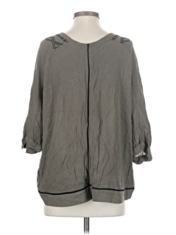 Tea & Cup 3/4 Sleeve Blouse (view 2)