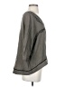 Tea & Cup Gray 3/4 Sleeve Blouse Size S - photo 4