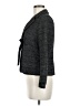Max Mara Tweed Gray Black Blazer Size 6 - photo 5
