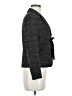 Max Mara Tweed Gray Black Blazer Size 6 - photo 4