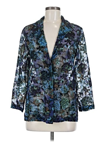 Kenzo 3/4 Sleeve Silk Top (view 1)