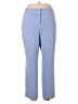 Kasper Solid Blue Dress Pants Size 16 - photo 1