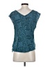 Tiny Teal Sleeveless Blouse Size XS - photo 2