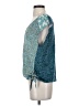 Tiny Teal Sleeveless Blouse Size XS - photo 5