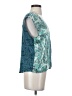 Tiny Teal Sleeveless Blouse Size XS - photo 4