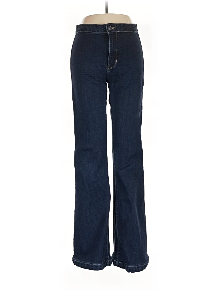 Pre-owned Just Black Jeans In Blue
