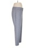 Ann Taylor LOFT Houndstooth Blue Dress Pants Size 10 - photo 4
