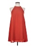 Everly 100% Polyester Solid Orange Casual Dress Size XS - photo 1