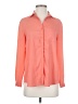 Frenchi 100% Polyester Orange Long Sleeve Blouse Size XS - photo 1