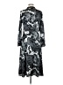 Assorted Brands Print Gray Black Casual Dress Size 8 - photo 2