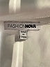 Fashion Nova Ivory White Long Sleeve Blouse Size 1X - photo 7