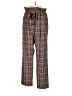 Cato Plaid Brown Casual Pants Size L - photo 1