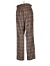 Cato Plaid Brown Casual Pants Size L - photo 2