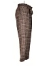 Cato Plaid Brown Casual Pants Size L - photo 4