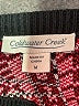 Coldwater Creek Checkered-gingham Red Pullover Sweater Size M - photo 7