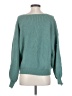 Shein Teal Pullover Sweater Size 4 - photo 2