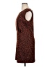 Nine West Animal Print Brown Casual Dress Size XL - photo 5