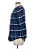 Holding Horses Plaid Blue Long Sleeve Button-Down Shirt Size 2 - photo 5