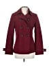 Calvin Klein Burgundy Coat Size 4 - photo 1