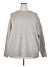 Zenana Gray Pullover Sweater Size 2X - photo 1