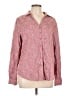 Sundance Floral Pink Long Sleeve Blouse Size L - photo 1
