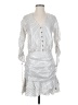 Veronica Beard Stripes Silver Casual Dress Size 2 - photo 1