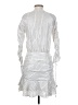 Veronica Beard Stripes Silver Casual Dress Size 2 - photo 2