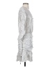 Veronica Beard Stripes Silver Casual Dress Size 2 - photo 4