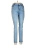 Simply Vera Vera Wang Solid Blue Jeans Size 10 - photo 1