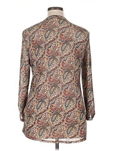Perseption Concept Long Sleeve Blouse (view 2)
