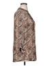 Perseption Concept Paisley Gray Long Sleeve Blouse Size XL - photo 4