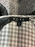 Fore Checkered-gingham Gray Casual Dress Size L - photo 6