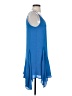 Krisa Solid Blue Casual Dress Size XS - photo 4