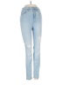Hollister Hearts Blue Jeans Size 26 waist - photo 1