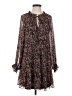 AaKaa 100% Polyester Brown Casual Dress Size S - photo 1
