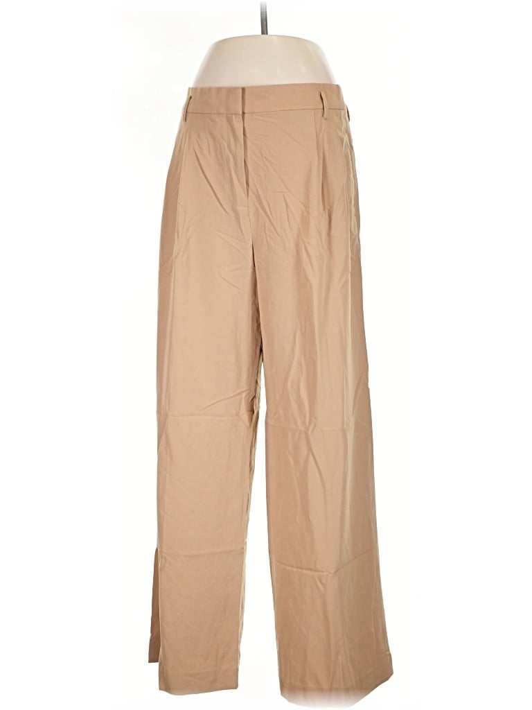 Pre-owned Ann Taylor Khaki Pant In Tan