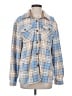 Pacific Trail Plaid Blue Jacket Size M - photo 1