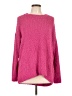 Seven7 100% Polyester Pink Pullover Sweater Size L - photo 1