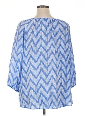 Fred David 3/4 Sleeve Blouse (view 2)
